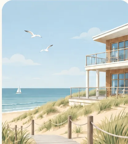 Strandwohnung zwischen Dünen an der Ostsee